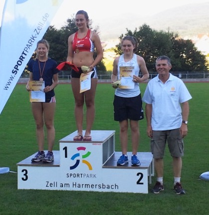Platz 3 bei den Badischen Meisterschaften für Sarah Krems